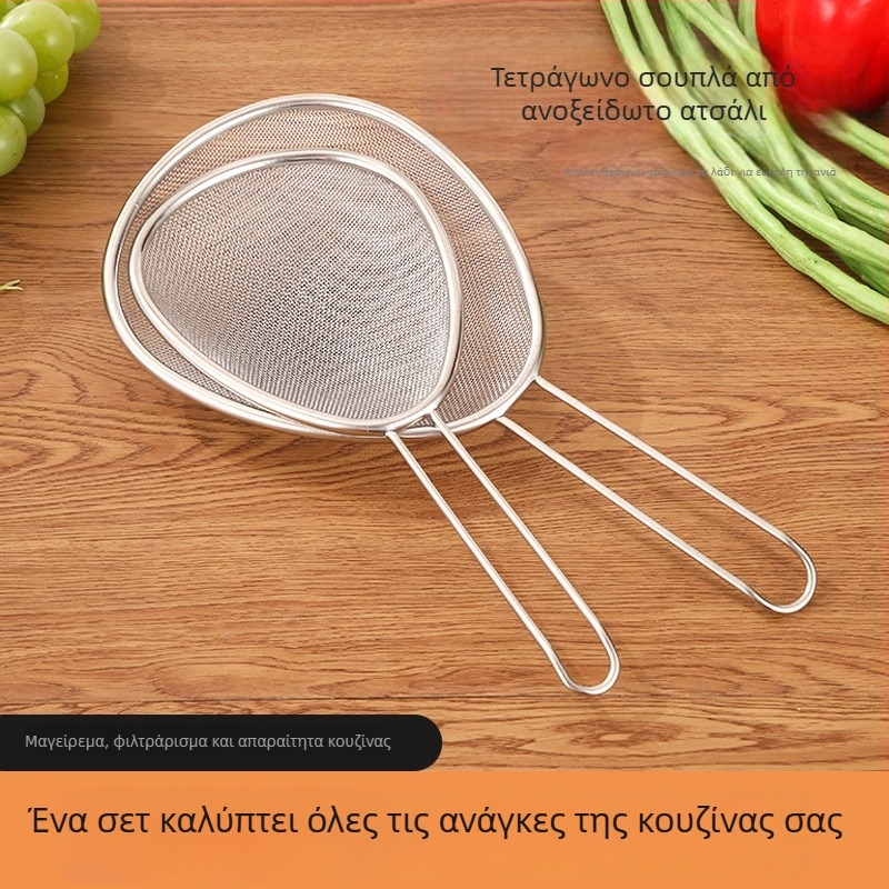 Οβάλ σουρωτήρι από ανοξείδωτο χάλυβα, μάρκα Shuangcan; προέλευση Yongkang; μοντέρνος μινιμαλιστικός σχεδιασμός; αντι-καύση σχεδίαση; κυκλοφόρησε το 2023.