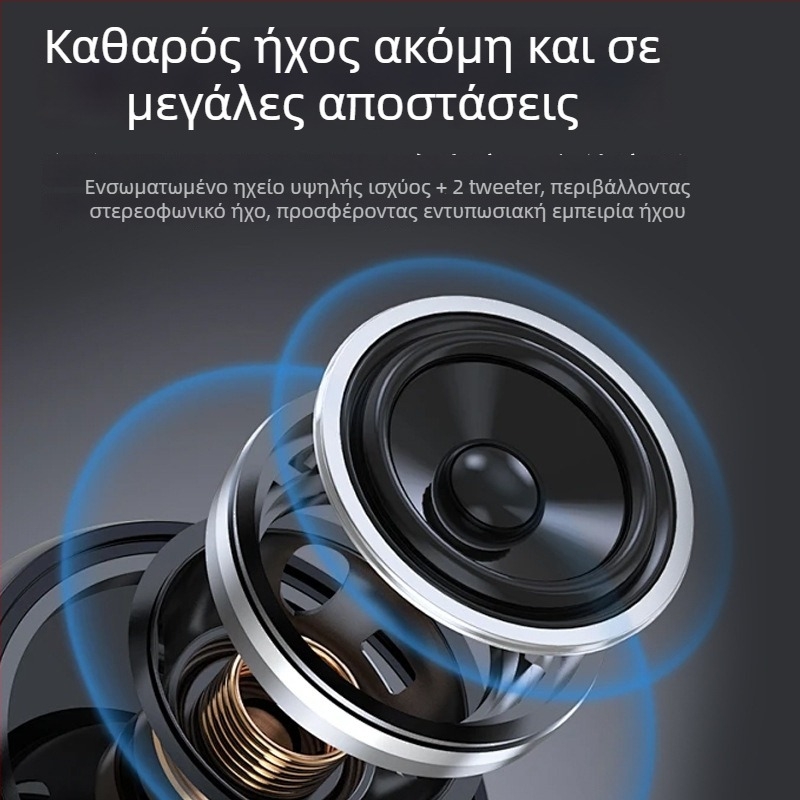 K27 Ασύρματο All-in-One karaoke ηχοσύστημα με Bluetooth, ενσωματωμένη οθόνη 14,1 ιντσών, διπλοί μπάσοι 4 ιντσών, για οικιακό και εξωτερικό karaoke