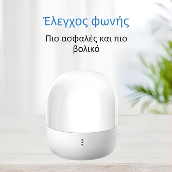 Έξυπνο νυχτερινό φως με φωνητικό έλεγχο εκτός διαδικτύου και έλεγχο οικιακών συσκευών