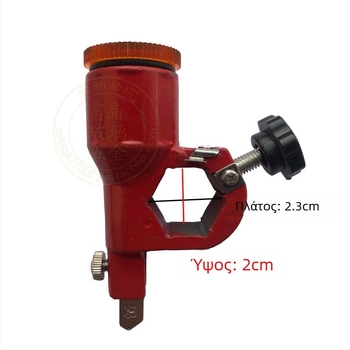 Έξιγωνικός Τ-σχηματισμένος γυάλινος κόφτης κεφαλής με γυάλινο χάρακα και δοχείο λαδιού, μοντέλο 001, για βαθιά επεξεργασία γυαλιού