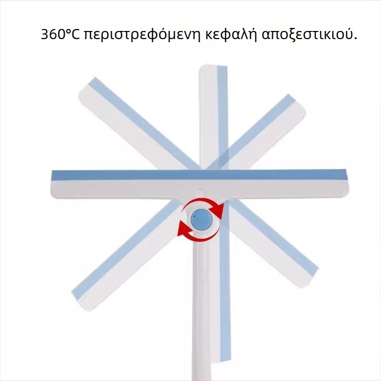 Miaomia εργαλείο καθαρισμού παραθύρων, πλαστικό, σετ 24 τεμ