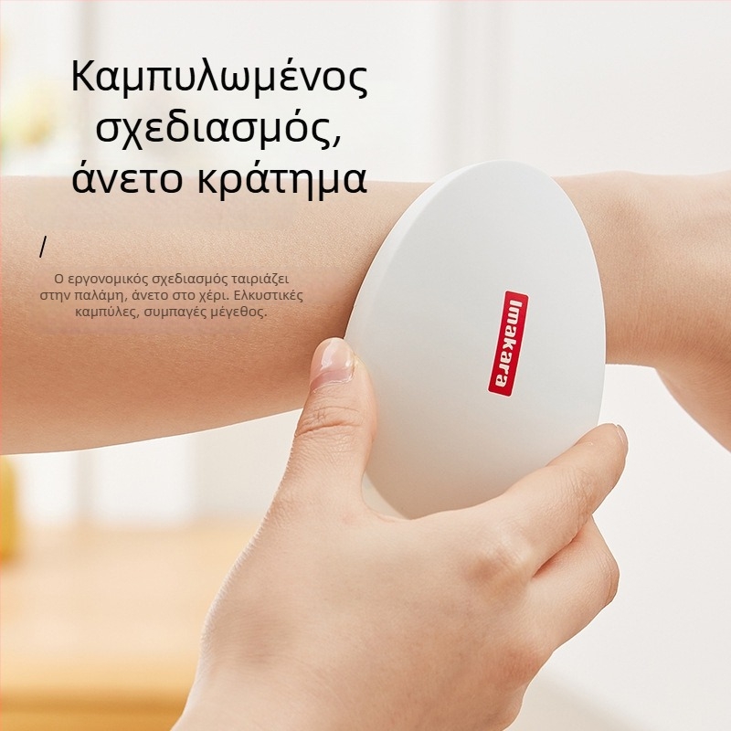 Χειροκίνητος αποτριχωτής σώματος με νάνο γυαλί, ανώδυνος, κατάλληλος για άνδρες και γυναίκες, ABS + νάνο γυαλί, υγρή και ξηρή χρήση, 95 g