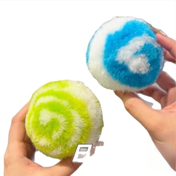 Βούρτσα νεροχύτη για μπάνιο με μαγικό μπαλάκι καθαρισμού – κατάλληλη για πάγκους και κεραμικές πλάκες, μάρκα Independent, συσκευασία PP σε σακούλα, λανσάρισμα 2025