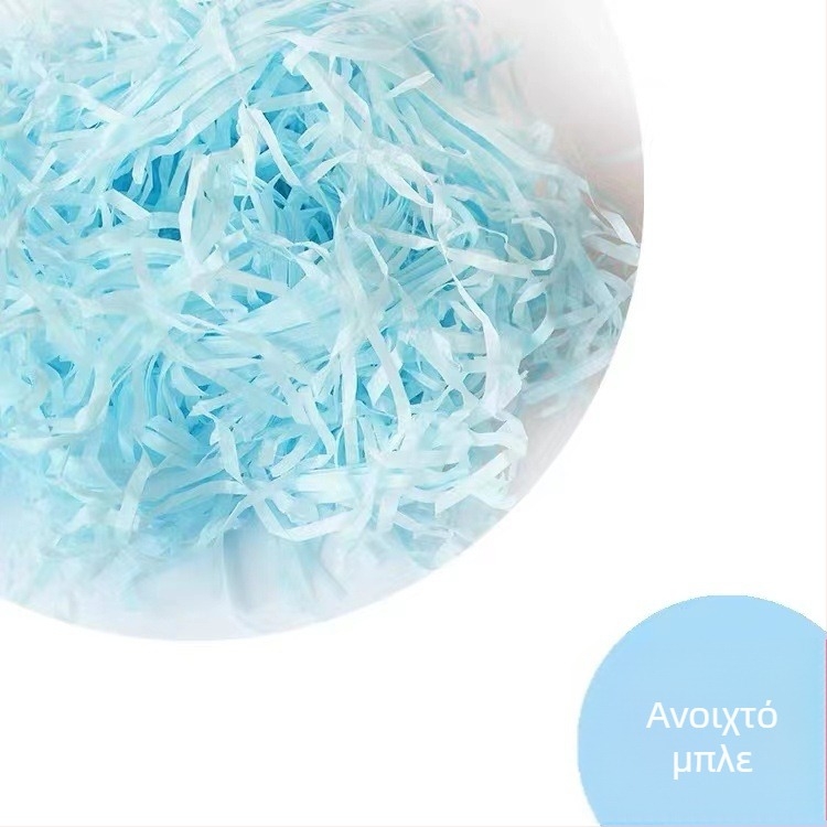 Γέμισμα κουτιού δώρων από τεμαχισμένο χαρτί, πυκνότητα 1, πάχος 5, χωρίς εκτύπωση