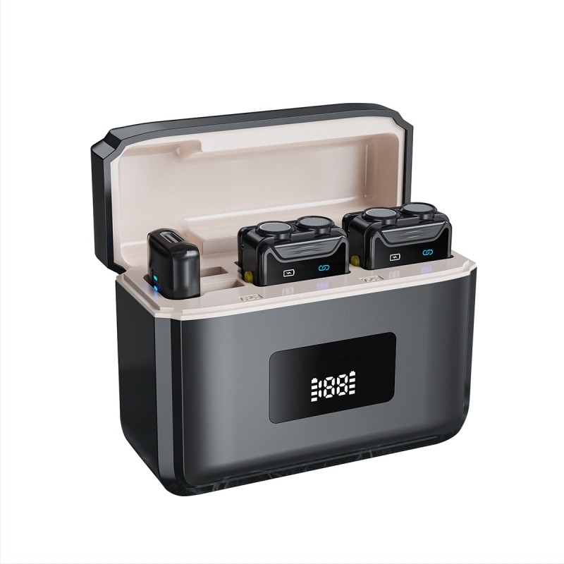 SX22 Ασύρματο μικρόφωνο τύπου κλιπ για ζωντανές μεταδόσεις, εύρος φάσματος 20 Hz–20 kHz, SNR ≥70 dB, Bluetooth 5.0, χωρίς ενσωματωμένη μπαταρία