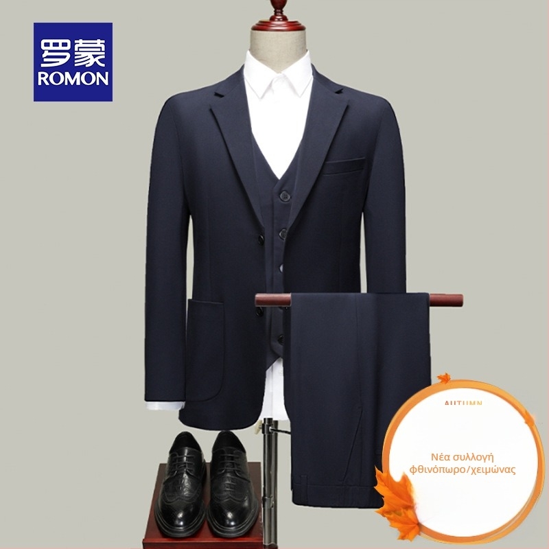 Romon ανδρικό casual σακάκι, Stand collar, μονόμπροστο, χαλαρή γραμμή, λεπτό ύφασμα, κύριο ύφασμα: λινό