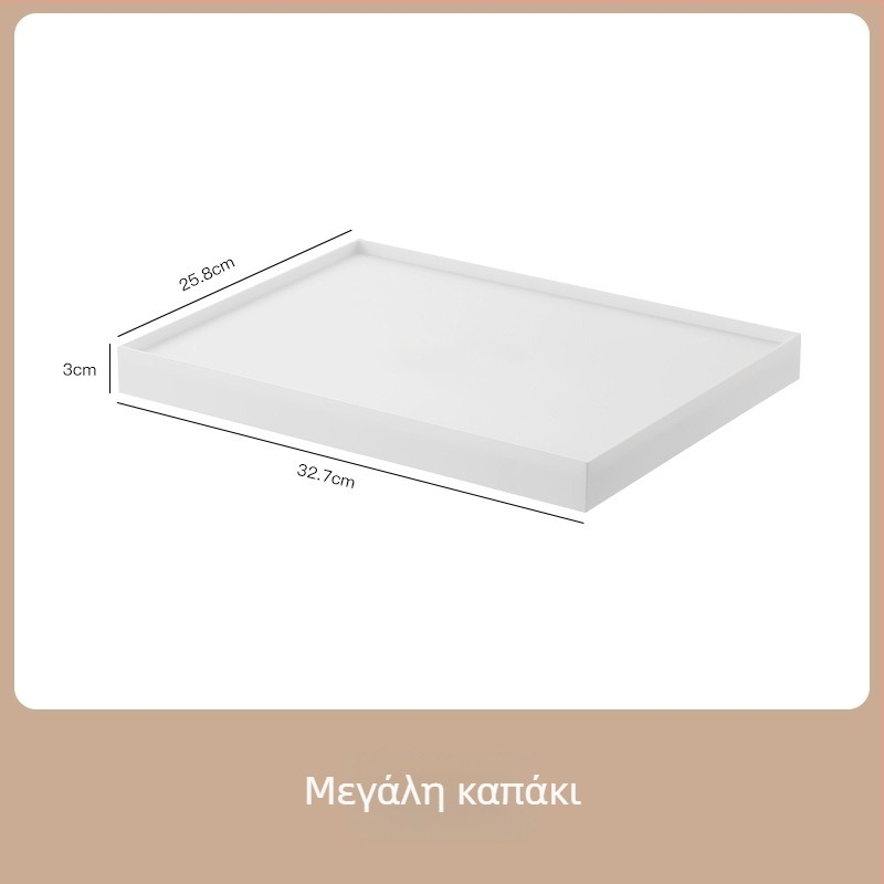 Κουτί αποθήκευσης σε ιαπωνικό στιλ, με καπάκι και ρόδες, για κάτω από το γραφείο, χωρητικότητας 15 L, από PS πλαστικό.