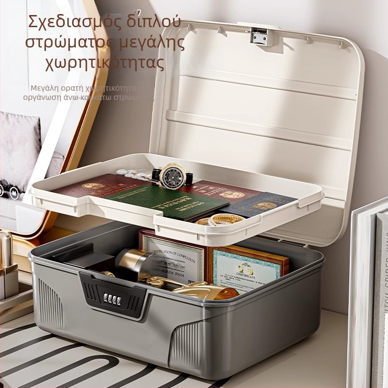 Κλειδωμένη ABS θήκη αποθήκευσης κωδικών, 10–20 λίτρων χωρητικότητα, ανθεκτική στη σκόνη και υγρασία, χωρίς εγκατάσταση