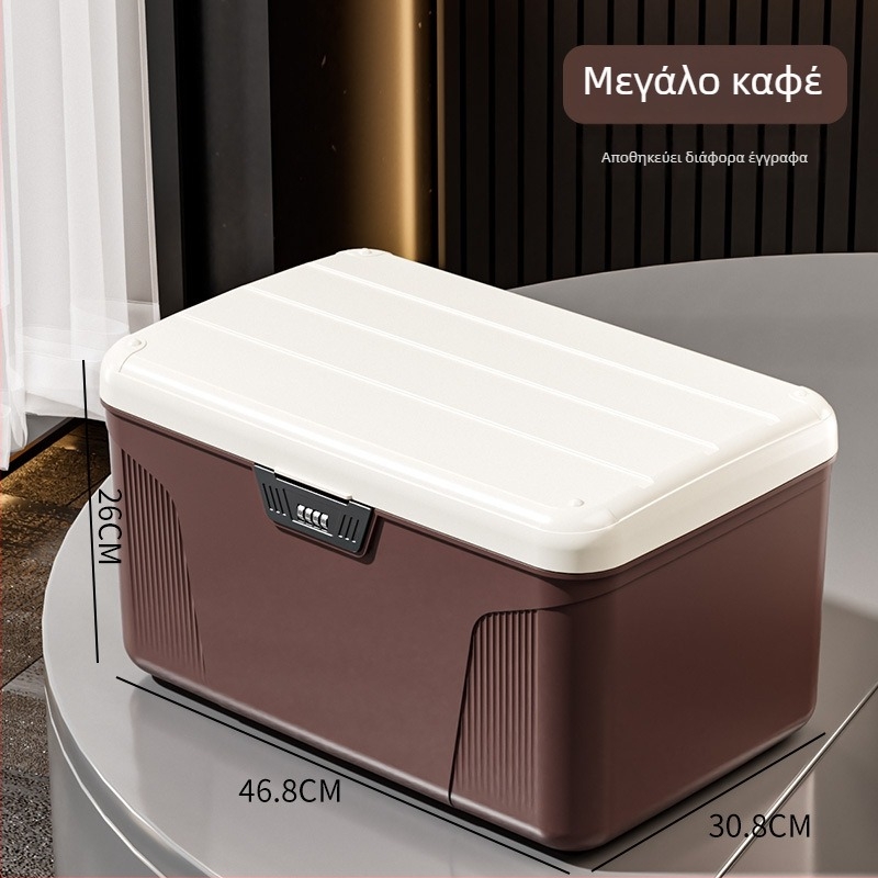 Κλειδωμένη ABS θήκη αποθήκευσης κωδικών, 10–20 λίτρων χωρητικότητα, ανθεκτική στη σκόνη και υγρασία, χωρίς εγκατάσταση