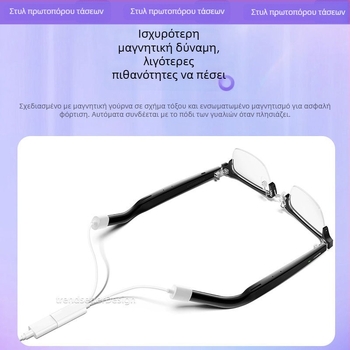 Καλώδιο Φορτισής για Γυαλιά Huawei (LFT-G00, Δεύτερη Γενιά) - Θύρα Type-C Θηλυκή, Μάρκα Beautiful