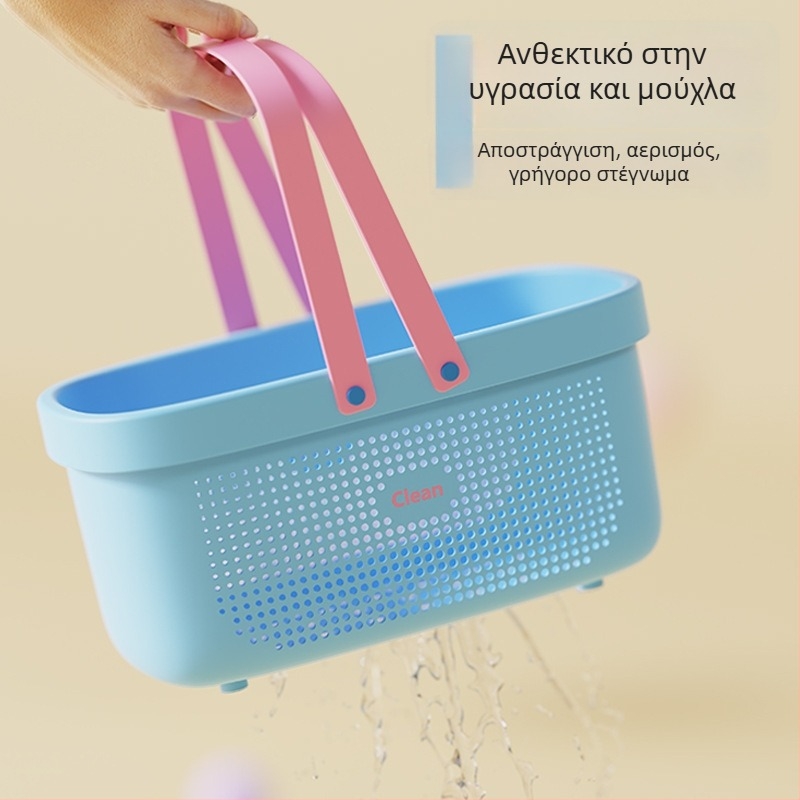 Κάλαθος αποθήκευσης μπάνιου, κενή κατασκευή, υψηλής ποιότητας PP υλικό, μινιμαλιστικό μοντέρνο στυλ, 28 τεμάχια ανά κουτί