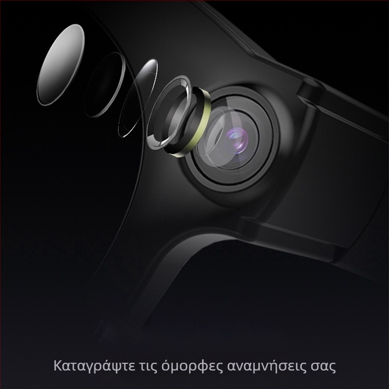 AI έξυπνα γυαλιά με κάμερα 2 MP, φοριούνται στο κεφάλι, ασύρματη εμβέλεια 5–10 m, έλεγχος με κουμπί, βάρος 43 g