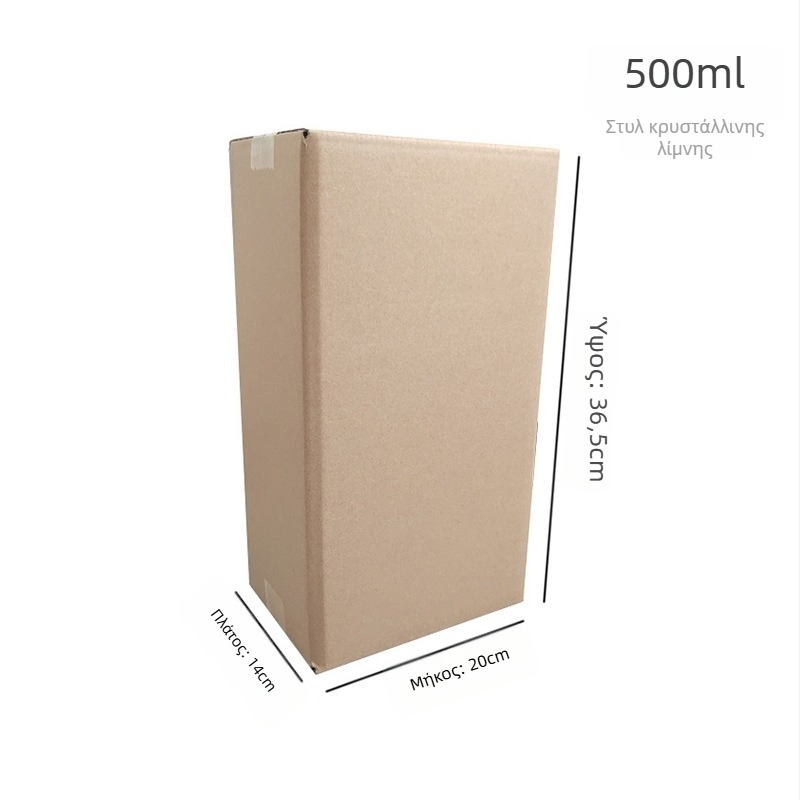 Κουτί δώρου κρασιού από αναδιπλούμενο χαρτόνι, πέντε στρώσεις, χωρίς καρφιά, κυματοειδές χαρτόνι, αντοχή σε πίεση και πτώση