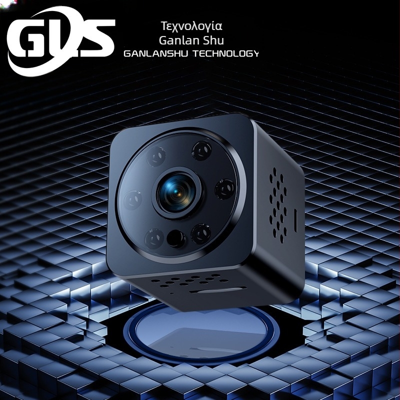 AS02 1080p ασύρματη Wi‑Fi κάμερα επιτήρησης με αμφίδρομη επικοινωνία και αποθήκευση σε TF κάρτα