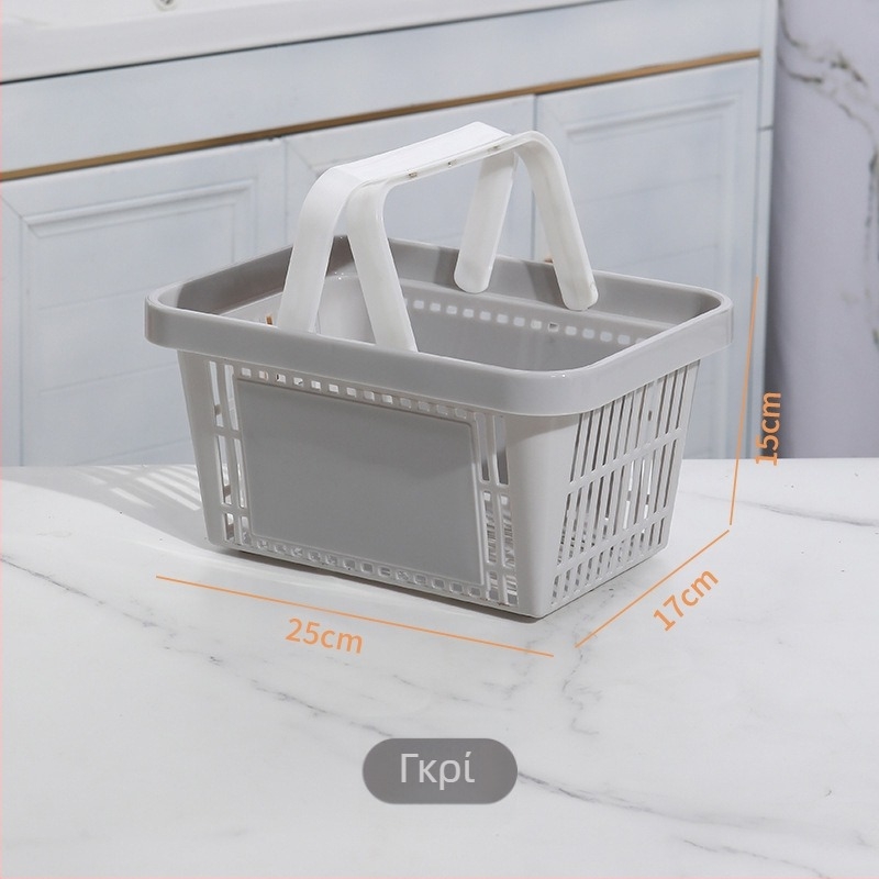 Πλαστικός κάδος ντους με χειρολαβή, μοντέλο 01 (PP, μοντέλο 01, μοντέρνος μινιμαλισμός, κάδος αποθήκευσης, 2024)