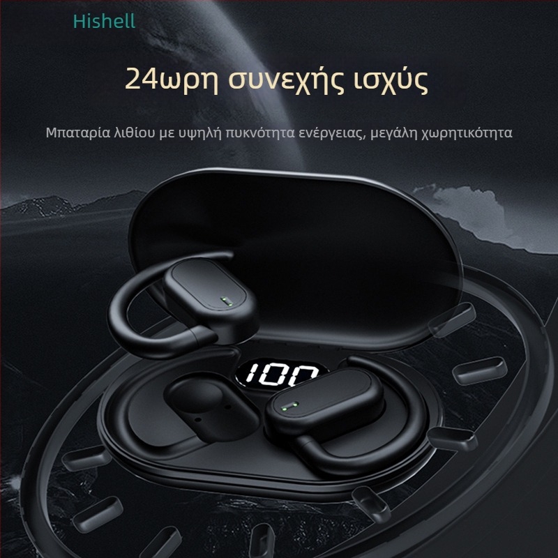 Ακουστικά μετάφρασης με φωνητικό μεταφραστή – ακουστικά τοποθετημένα στο αυτί, Android, Bluetooth, εμβέλεια 10 μ., έλεγχος αφής, φωτομετάφραση + φωνητική μετάφραση