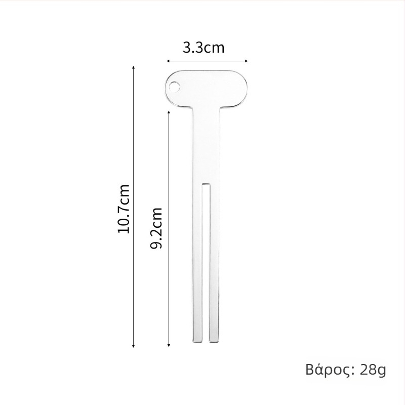 Ανοξείδωτη εξώθηση οδοντόκρεμας και κρέμας χεριών, χειροκίνητη, πολυλειτουργική