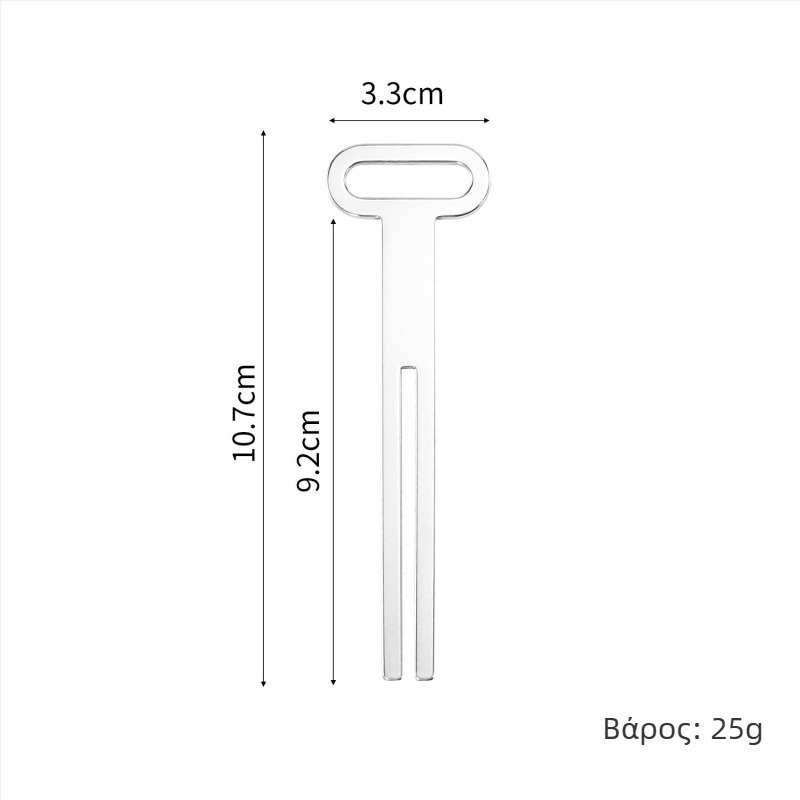 Ανοξείδωτη εξώθηση οδοντόκρεμας και κρέμας χεριών, χειροκίνητη, πολυλειτουργική