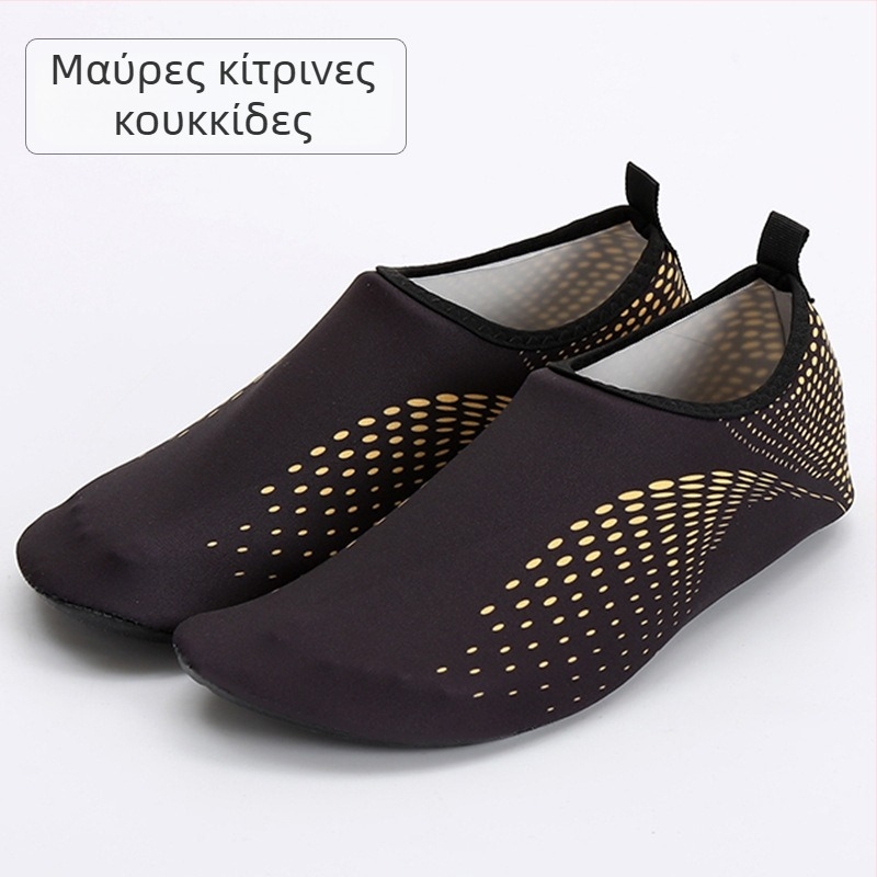 Unisex εξωτερικά παπούτσια νερού για καλοκαίρι, με επάνω μέρος Lycra stretch και σόλα EVA, χαμηλό κόψιμο, κατάλληλα για άσκηση και κολύμβηση