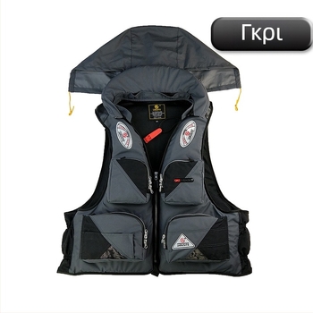 Unisex γιλέκο ψαρέματος με πολλαπλά τσέπες για θαλάσσιο ψάρεμα, γρήγορο στέγνωμα, αδιάβροχο, διαπνέον, αντιανεμικό