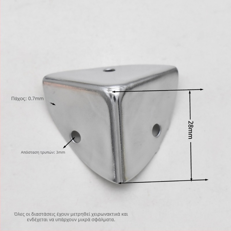 Προστατευτικό γωνίας από λαμαρίνα σιδήρου, ανθεκτικό στη φθορά, αξεσουάρ αποσκευών, Shangyi, άνοιξη 2024