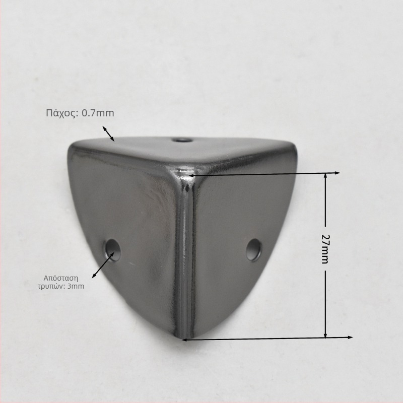 Προστατευτικό γωνίας από λαμαρίνα σιδήρου, ανθεκτικό στη φθορά, αξεσουάρ αποσκευών, Shangyi, άνοιξη 2024