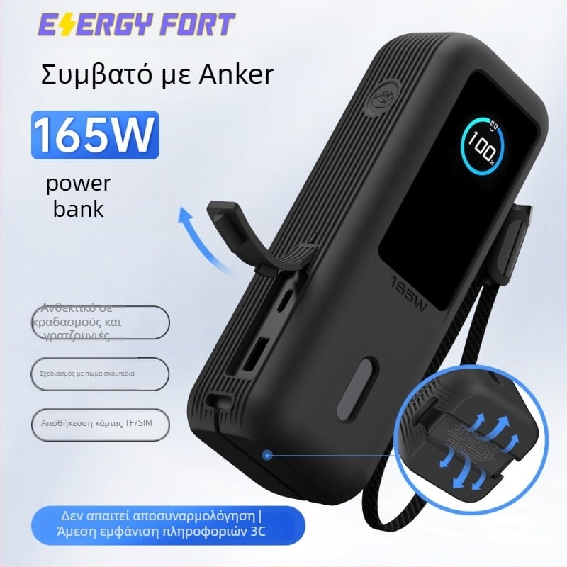 Θήκη προστασίας από σιλικόνη για Anker 165W power bank, συμβατή με Anker, μάρκα Yinfish