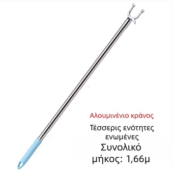 Tajiajing μεταλλικός σωλήνας στέγνωσης ρούχων μπαλκονιού – μοντέρνο απλό στυλ, για μπαλκόνι, έκδοση 2023