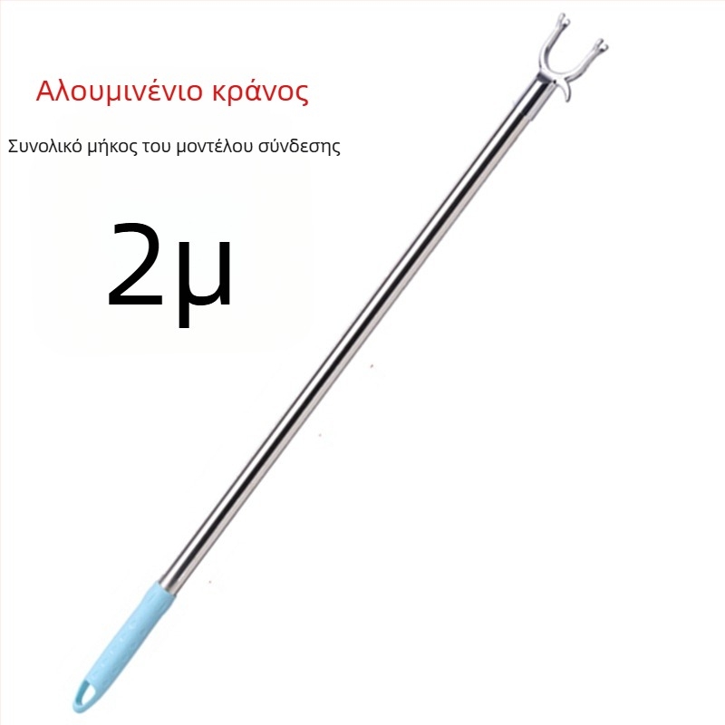 Tajiajing μεταλλικός σωλήνας στέγνωσης ρούχων μπαλκονιού – μοντέρνο απλό στυλ, για μπαλκόνι, έκδοση 2023