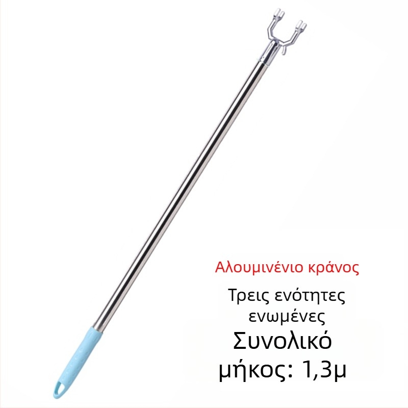 Tajiajing μεταλλικός σωλήνας στέγνωσης ρούχων μπαλκονιού – μοντέρνο απλό στυλ, για μπαλκόνι, έκδοση 2023