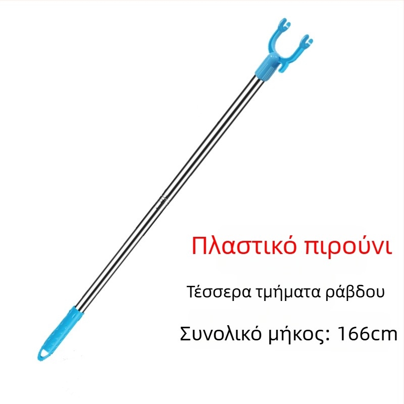 Tajiajing μεταλλικός σωλήνας στέγνωσης ρούχων μπαλκονιού – μοντέρνο απλό στυλ, για μπαλκόνι, έκδοση 2023