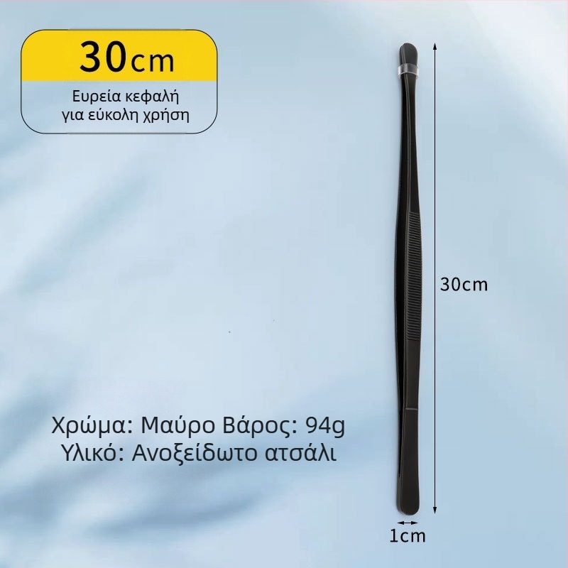 Κλιπ φαγητού για μπάρμπεκιου, κορεατικού στιλ, από ανοξείδωτο χάλυβα 430, ανθεκτικό σε υψηλές θερμοκρασίες, εργαλείο σερβιρίσματος