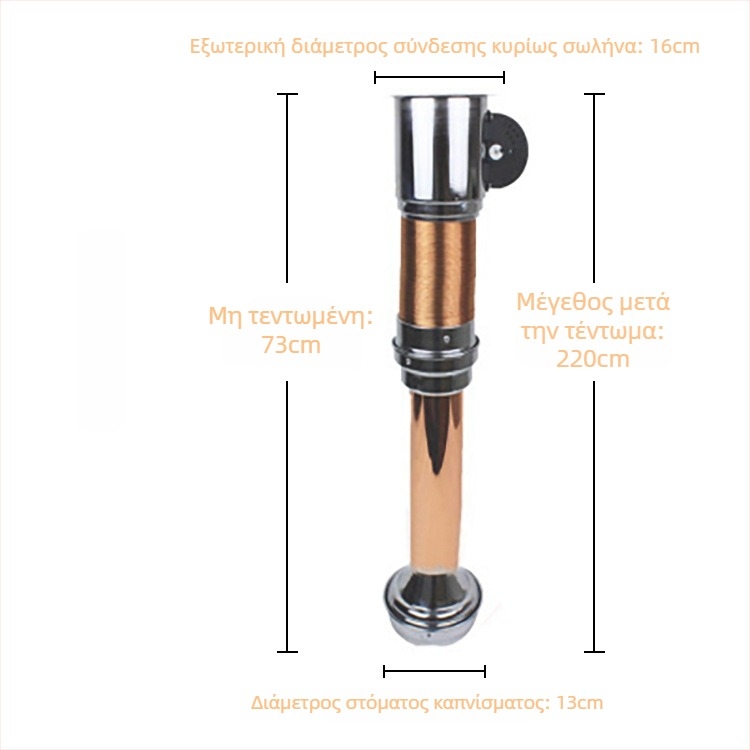 Εξοπλισμός εξαγωγής καπνού σε κορεάτικου στυλ για εμπορικά μπάρμπεκιου — Μάρκα Cattle, Προέλευση Weihai, Shandong