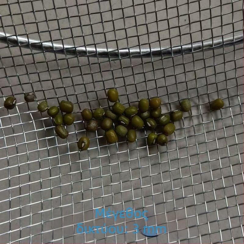 Κύκλικό μεταλλικό κόσκινο για αλεύρι, παχύτερο και ενισχυμένο, οικιακή χρήση