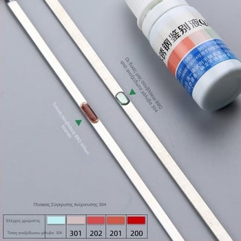 Καλαμάκια ψησίματος από ανοξείδοτο 304, τροφίμων ποιότητας, επίπεδες πλασιά καλαμάκια, παχύτερο σχέδιο, σετ 3000 τεμάχια