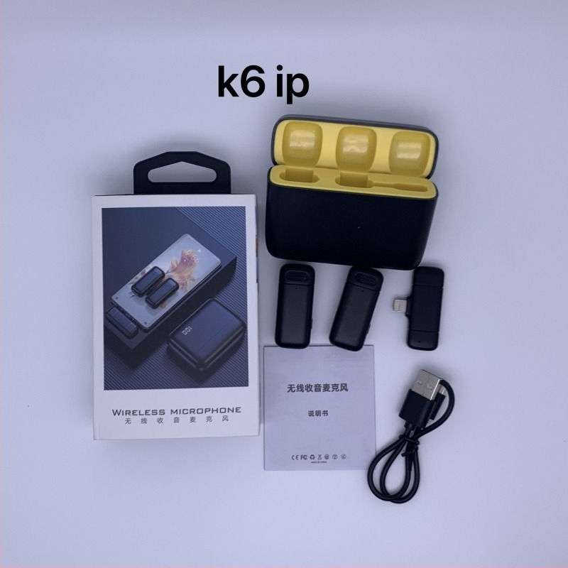 K9 lavalier μικρόφωνο, ενσύρματο για επαγγελματική εγγραφή και ζωντανή μετάδοση, SNR ≥ 70 dB, ενσωματωμένη μπαταρία, 5V/5W, αυτονομία 1-3 h