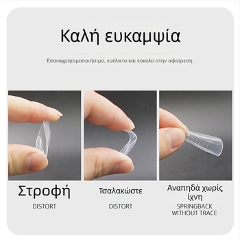 GNDG Μορφή επέκτασης νυχιών από πλαστικό, σειρά επέκτασης δίσκου χαρτιού για νύχια, μοτίβο σταγόνες νερού, 48–60 τεμάχια