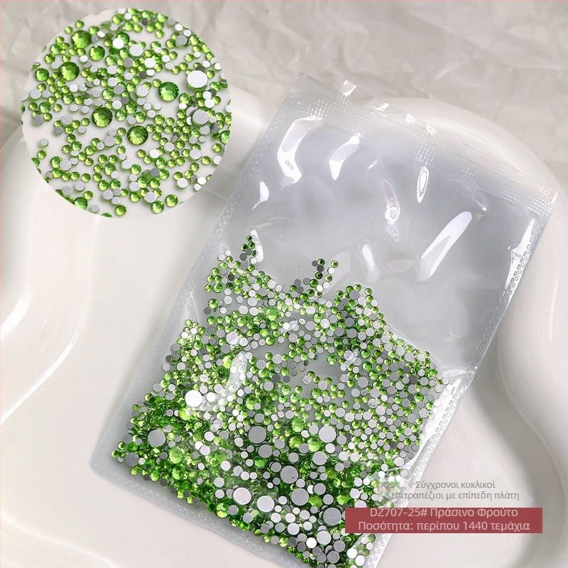 Κοσμήματα νυχιών - Οξείδιο του αλουμινίου, βασική συσκευασία, προέλευση Γκουανγκντόνγκ, για γενική χρήση