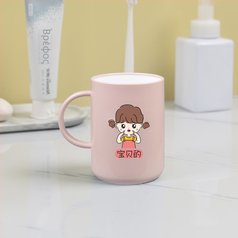 Σετ ποτηριών για βούρτσισμα δοντιών γονέα-παιδιού, οικογενειακό κιτ για 3–5 μελή, πλαστικό