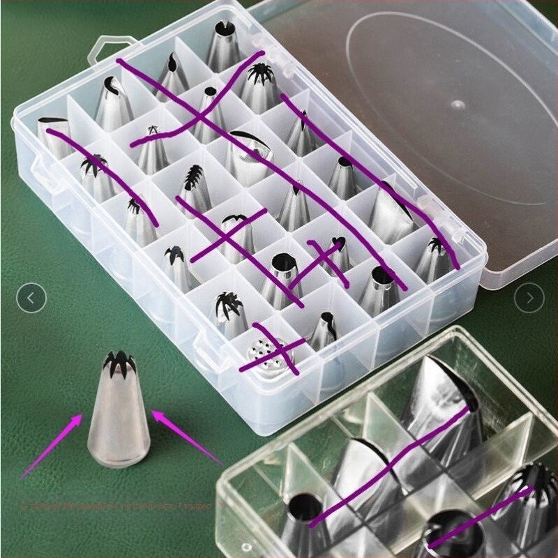 Unique σετ εργαλείων διακόσμησης από σιλικόνη με ακροφύσια κορνέ, σακούλα διακόσμησης και καλούπια μπισκότων, μοντέρνο μινιμαλιστικό στυλ, λανσαρίστηκε το 2023