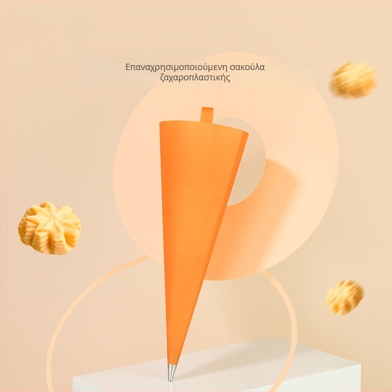Σακούλα κορνέ TPU για διακόσμήση - Επαναχρησιμοποιούμενη, άκρη σιλικόνης τροφίμου