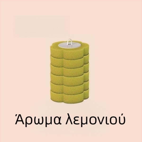 Σετ βούρτσας τουαλέτας μίας χρήσης, τοίχο-μονταρισμένο, πλένεται, αντιβακτηριακές κεφαλές (24/48/72) και αρώματα: λεμόνι, λεβάντα, ωκεανός