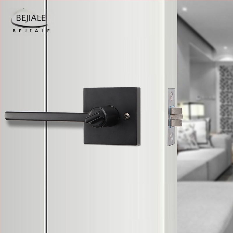 Beijiale BJL-2224 Κλειδαριά με χειρολαβή από κράμα ψευδάργύρου για πόρτες – υπνοδωμάτιο, διάδρομος, μπάνιο – Μοντέρνο μινιμαλιστικό στυλ
