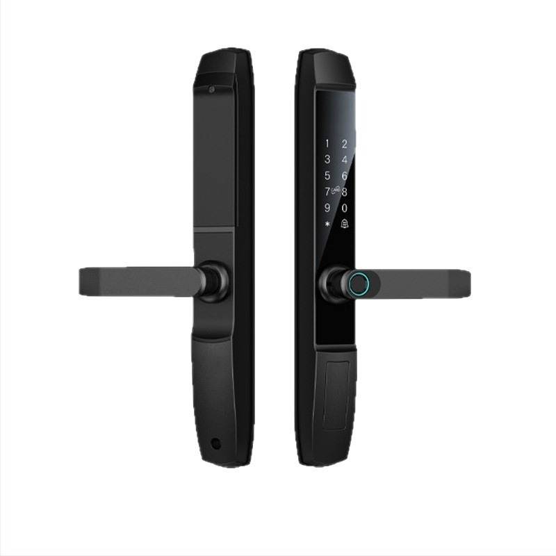 Bear Whale D1 ηλεκτρονική κλειδαριά πόρτας για αλουμινένιες συρόμενες πόρτες με αποτύπωμα και κωδικό πρόσβασης