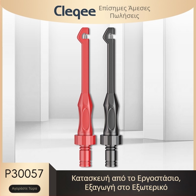 Δοκιμαστικό Probe Back Probe Hook Tool – Cleqee P30057 | Μη Καταστρεπτικό Threading, Γρήγορη Διάτρηση