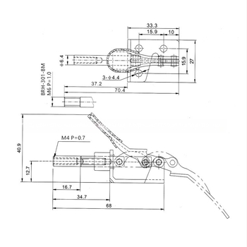 GH-301AM Ενισχυμένος κλαμπ push-pull για εργαλειολογικά δοκιμαστικά εξαρτήματα; Gao dehua; Τύπος κλαμπ: Άλλοι στερεωτήρες; Υλικό: Χάλυβας υψηλού άνθρακα; Εφαρμογή: rack δοκιμών