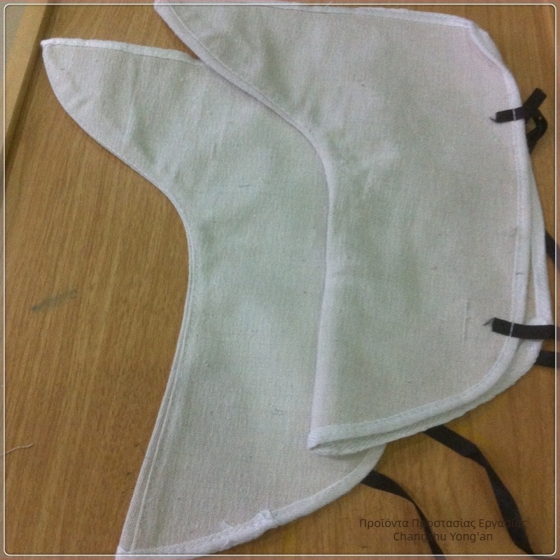 Προστατευτικό πόδι από καμβά για συγκόλληση, επαναχρησιμοποιούμενο, με ψηλό άνω μέρος, προστασία από σπινθήρες