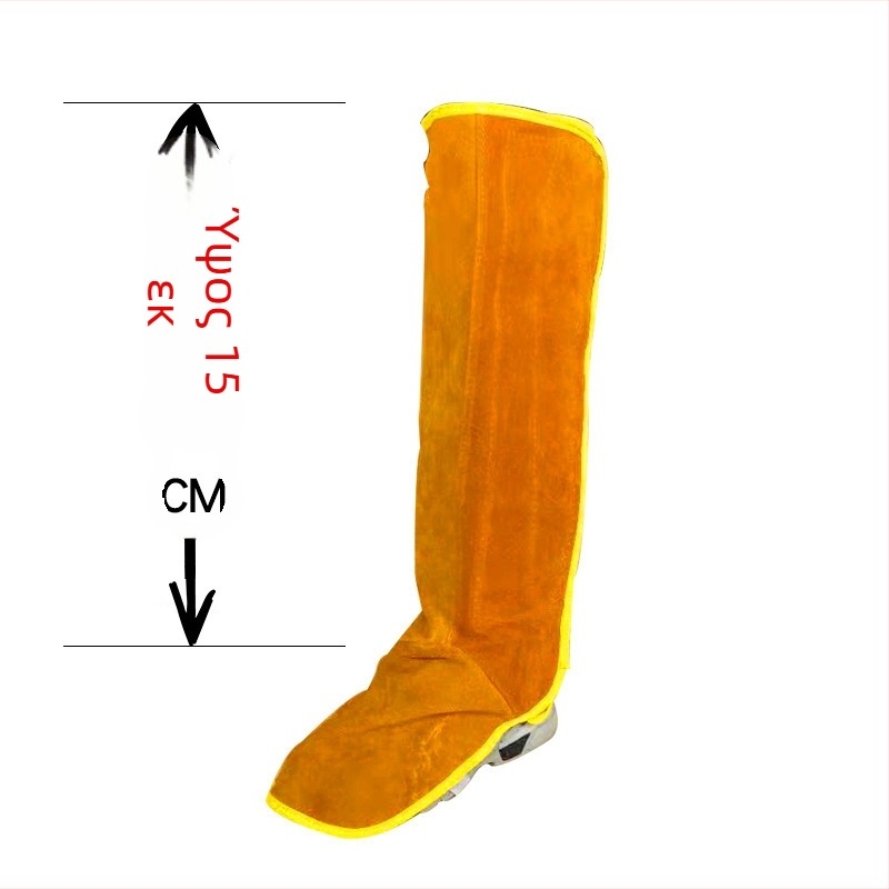 Jiaxu Παπούτσια προστασίας για συγκόλληση – Διπλού στρώματος δέρμα βοδιού, Διαθέσιμη παραμετροποίηση