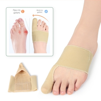 Προστασία Hallux Valgus – μαλακό, φιλικό προς το δέρμα δάκτυλο ποδιού με διαχωριστή, όλες τις εποχές, ύφασμα υψηλής ελαστικότητας, σιλικόνη και νάιλον