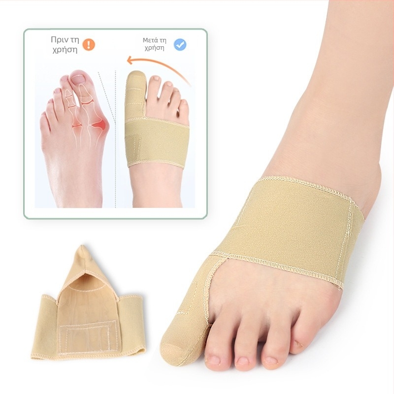 Προστασία Hallux Valgus – μαλακό, φιλικό προς το δέρμα δάκτυλο ποδιού με διαχωριστή, όλες τις εποχές, ύφασμα υψηλής ελαστικότητας, σιλικόνη και νάιλον